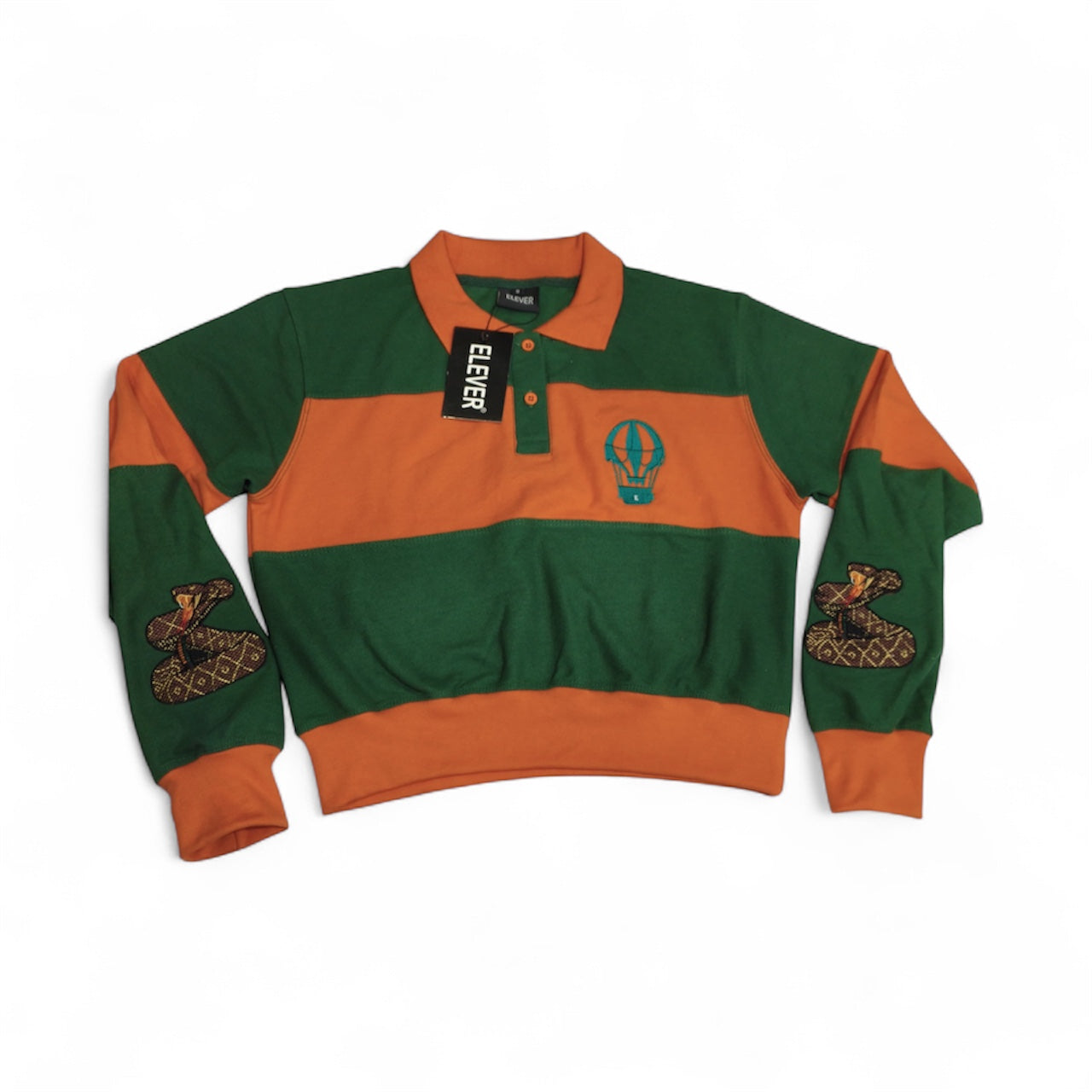 ELEVER Women’s Crop Polo Rugby