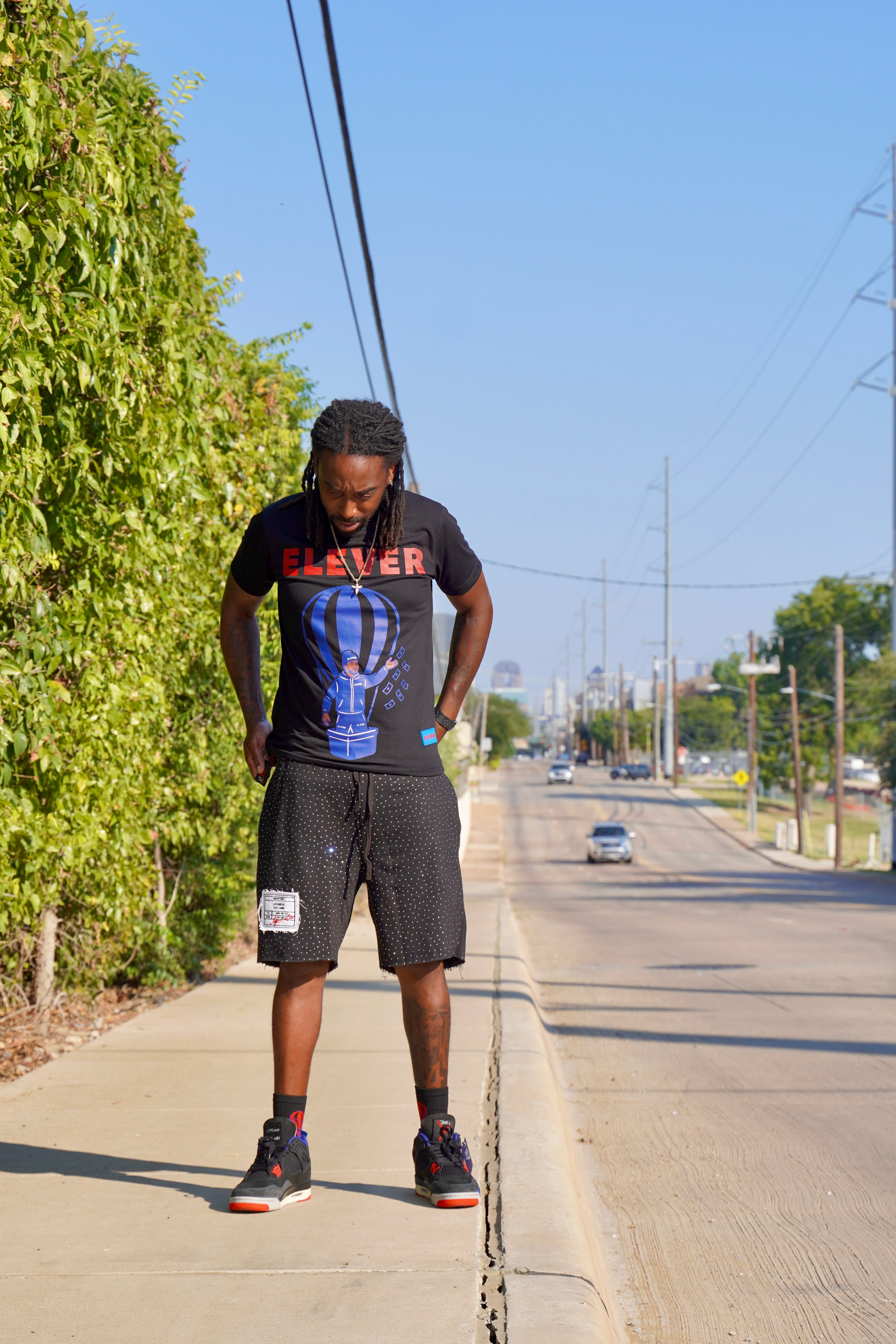 ELEVER “Elevating My Money” Tee – Black