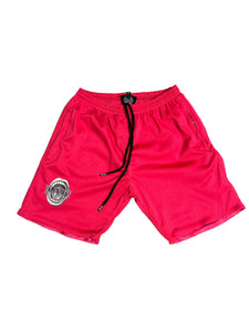 ELEVER’S Pink Mesh Shorts