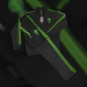ELEVER’S Black Convertible Tracksuit