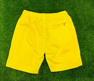 ELEVER’S YELLOW MESH Shorts