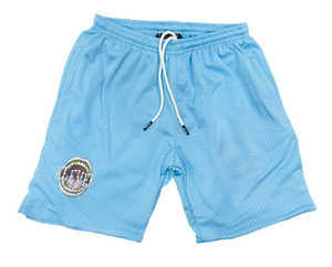 ELEVER’S SKY BLUE Mesh Shorts