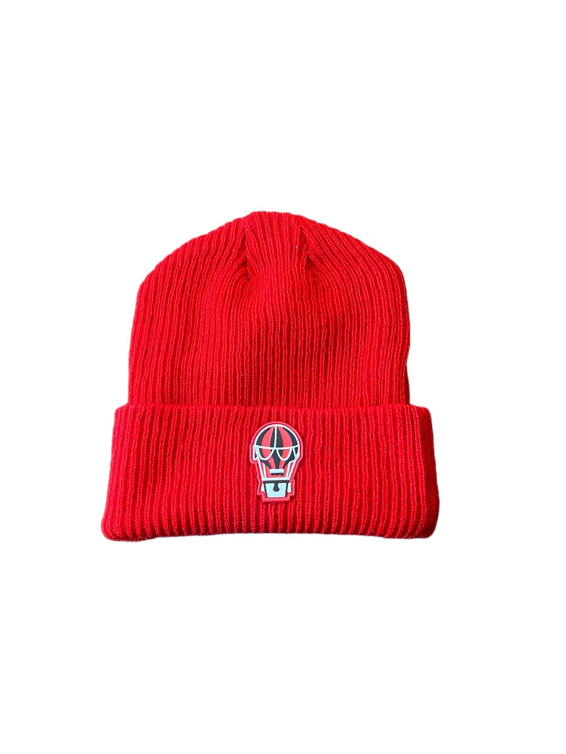 Elever Red Beanie