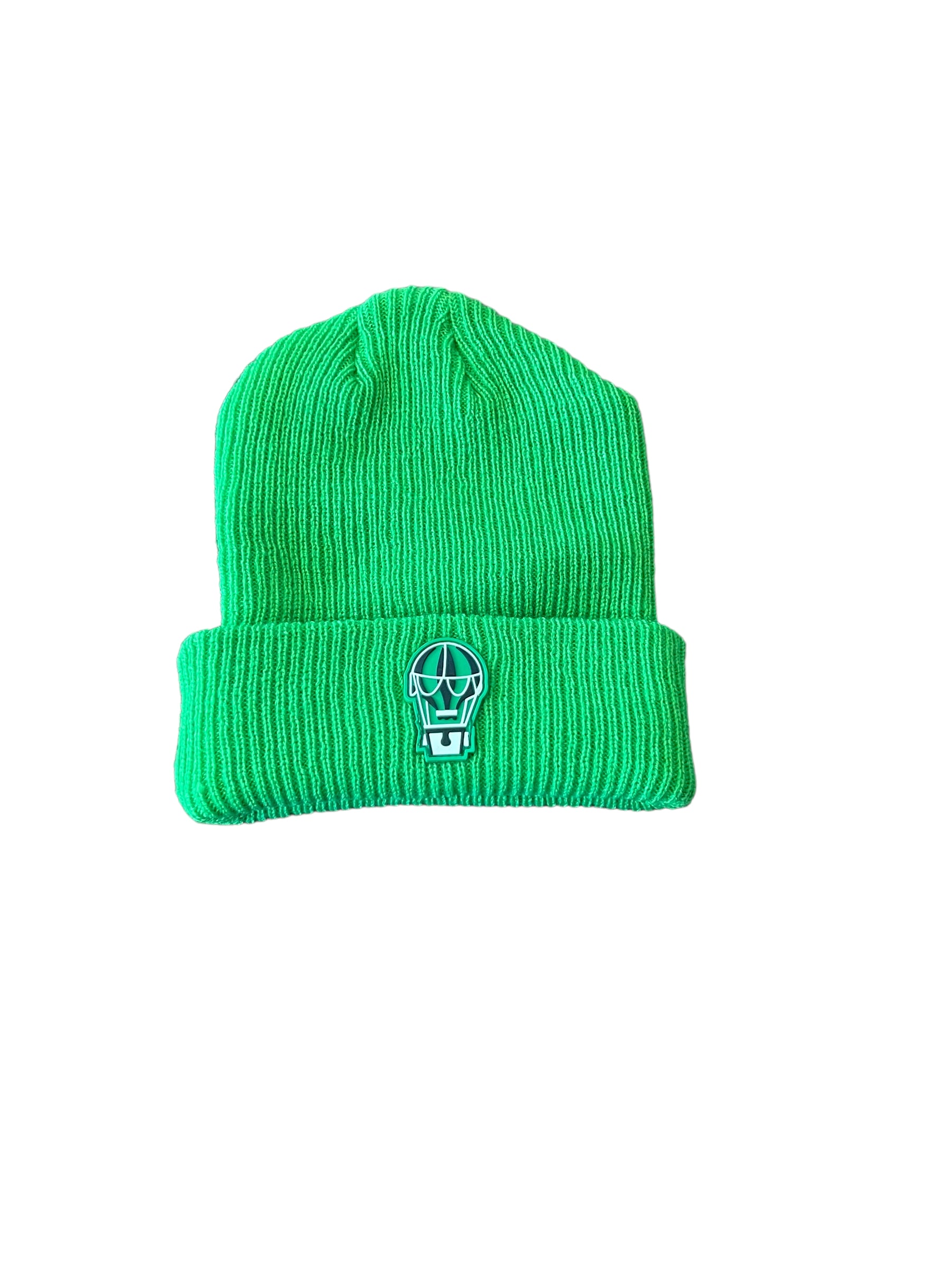 Elever Lime Green Beanie