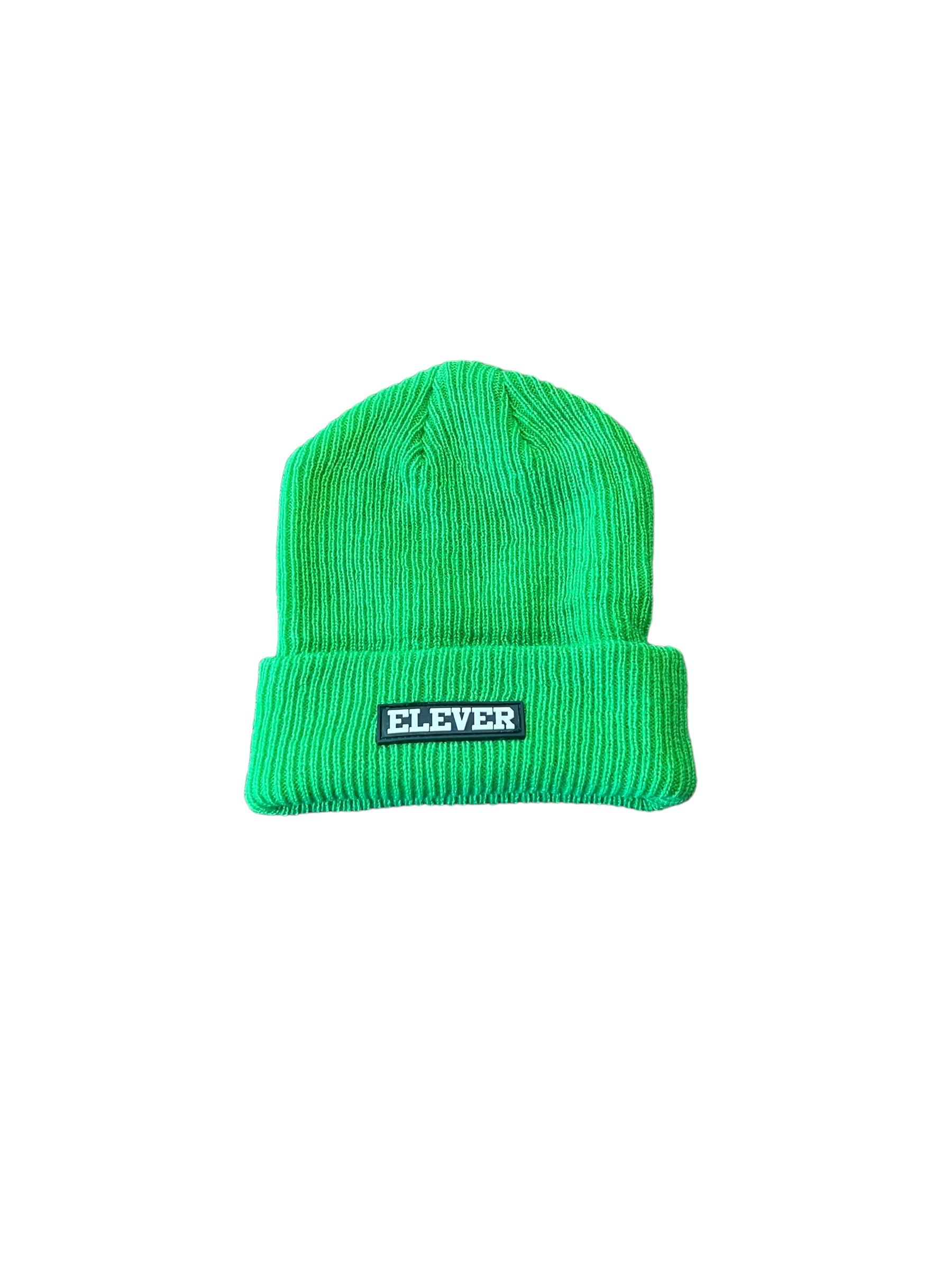 Elever Lime Green Beanie